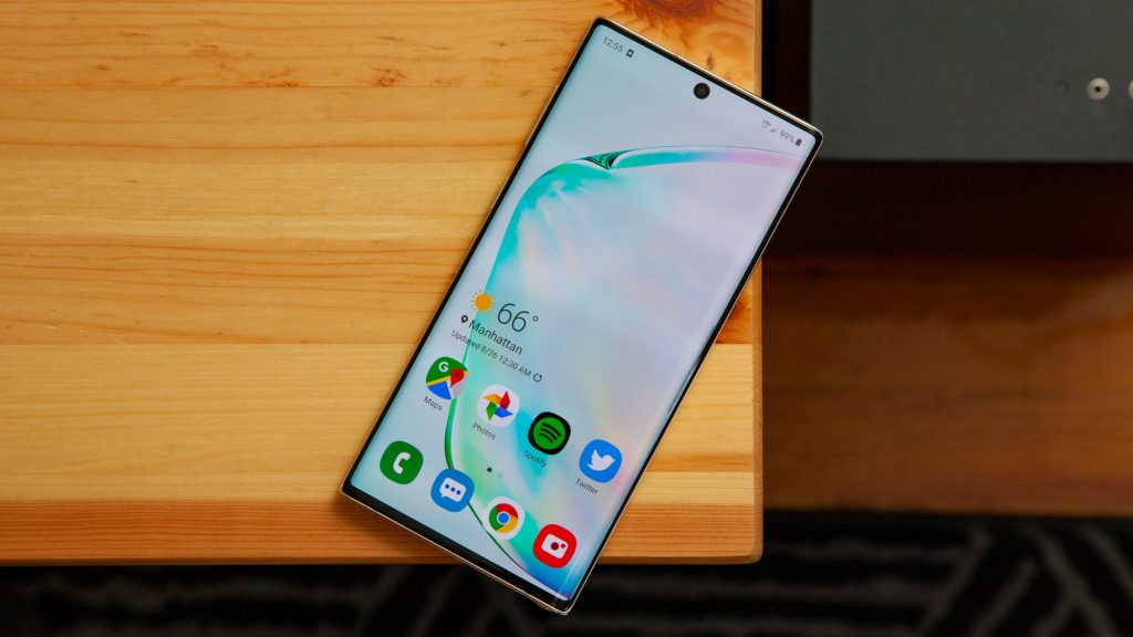 تعمیر صفحه شکسته ال سی دی Galaxy Note 10