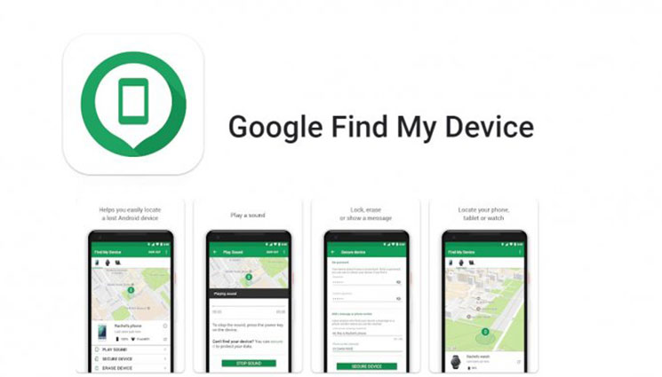 پیدا کردن گوشی اندروید با Google Find My Device